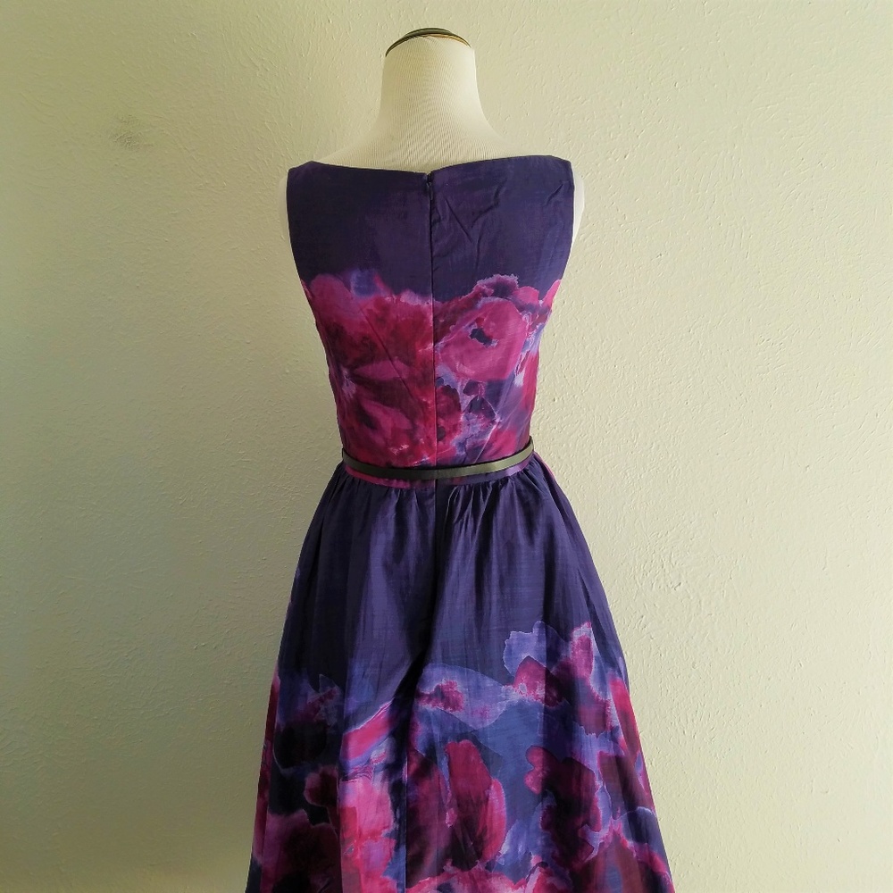 Neiman Marcus for Target Watercolor Midi Dress - Picture 2 of 8